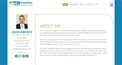 Desktop Screenshot of jasonleibowitz.annie-mac.com